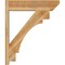 Ekena Millwork Merced Slat Rough Sawn Outlooker, Western Red Cedar, 8"W x 32"D x 38"H OUT08X32X38MRC06RWR - alternate 4